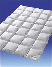 160x220 cm down duvet